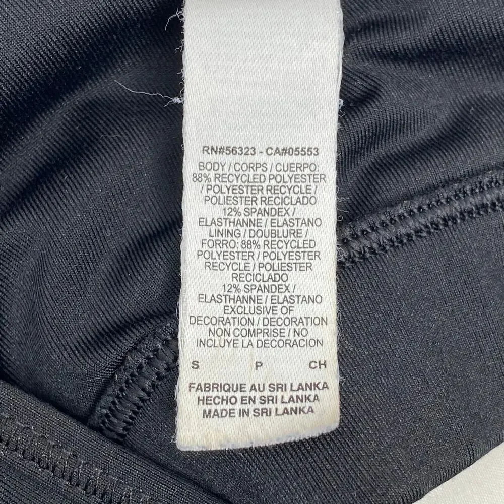 Nike Black Dri-Fit Racerback Sports Bra Small